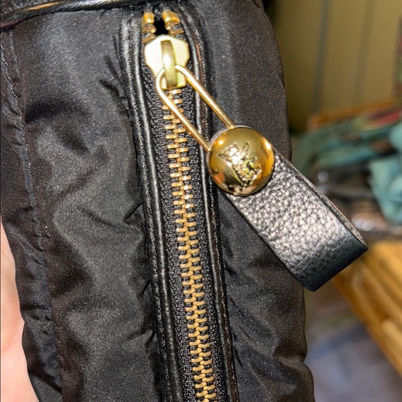 Juicy Couture Black Quilted Mini Bag with Gold Accents - Picture 5 of 14